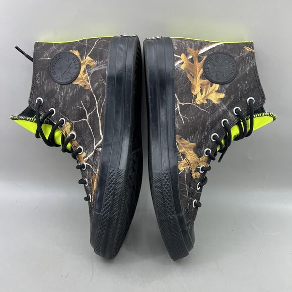 Converse Chuck 70 Realtree Gore-Tex Shoes Men Size 11 Forest Camo Green Sneakers - Picture 6 of 9